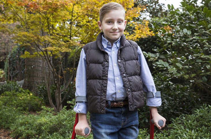 spina bifida patient smiling